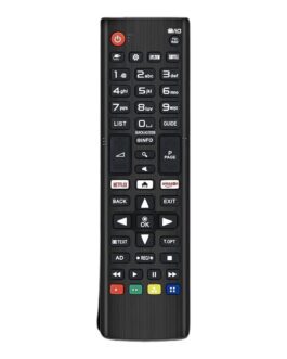 LG LED OLED QLED LCD UHD Plasma Android TV Compatible Original Remote with Netflix and Amazon Hot Keys WITHOUT VOICE COMMAND