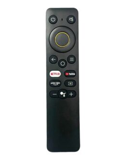 Remote Control Compatible for Realme Smart 4K Android LED OLED QLED TV Replacement Original Remote for Realme Smart TVs with Netflix, Prime Videos YouTube Hot Keys WITHOUT VOICE SUPPORT