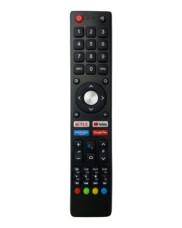 Remote Control Compatible for BPL Smart TVs Replacement Original Remote for Bpl Smart Android 4k LED UHD HD TVs with Netflix, Prime Videos, YouTube, Google Play Hot Keys WITHOUT VOICE SUPPORT