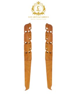 Wooden Paper Cutter, 10 inch, Elephant Triple Design  /  Wooden Paper Cutter, 25.4 cm, Elephant Triple Design