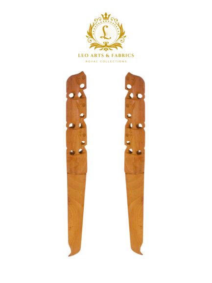 Wooden Paper Cutter, 10 inch, Elephant Triple Design  /  Wooden Paper Cutter, 25.4 cm, Elephant Triple Design